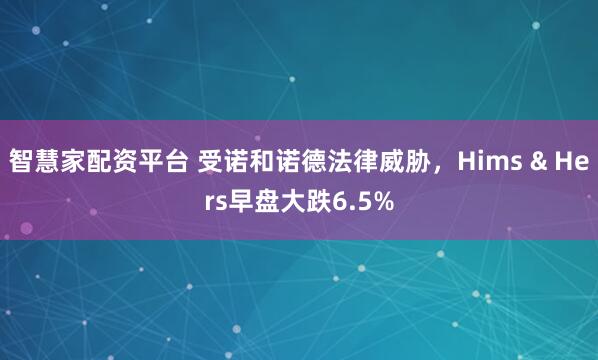智慧家配资平台 受诺和诺德法律威胁，Hims & Hers早盘大跌6.5%